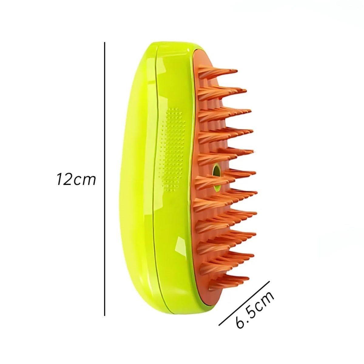 Steam Soft Silicone Tipped Cat & Dog Hair Comb Wash Grooming Brush