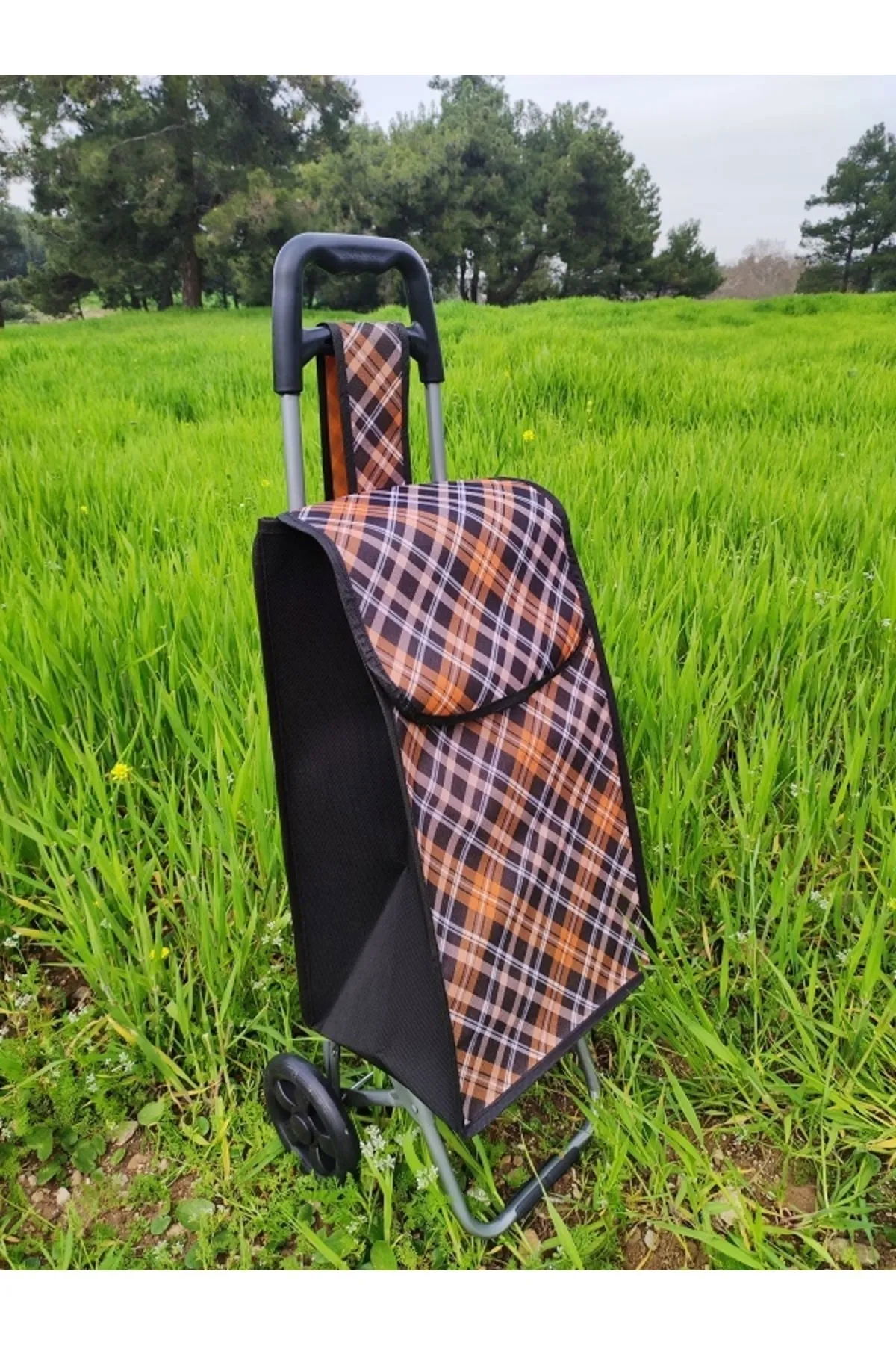 Luxury Market Trolley with Waterproof Bag