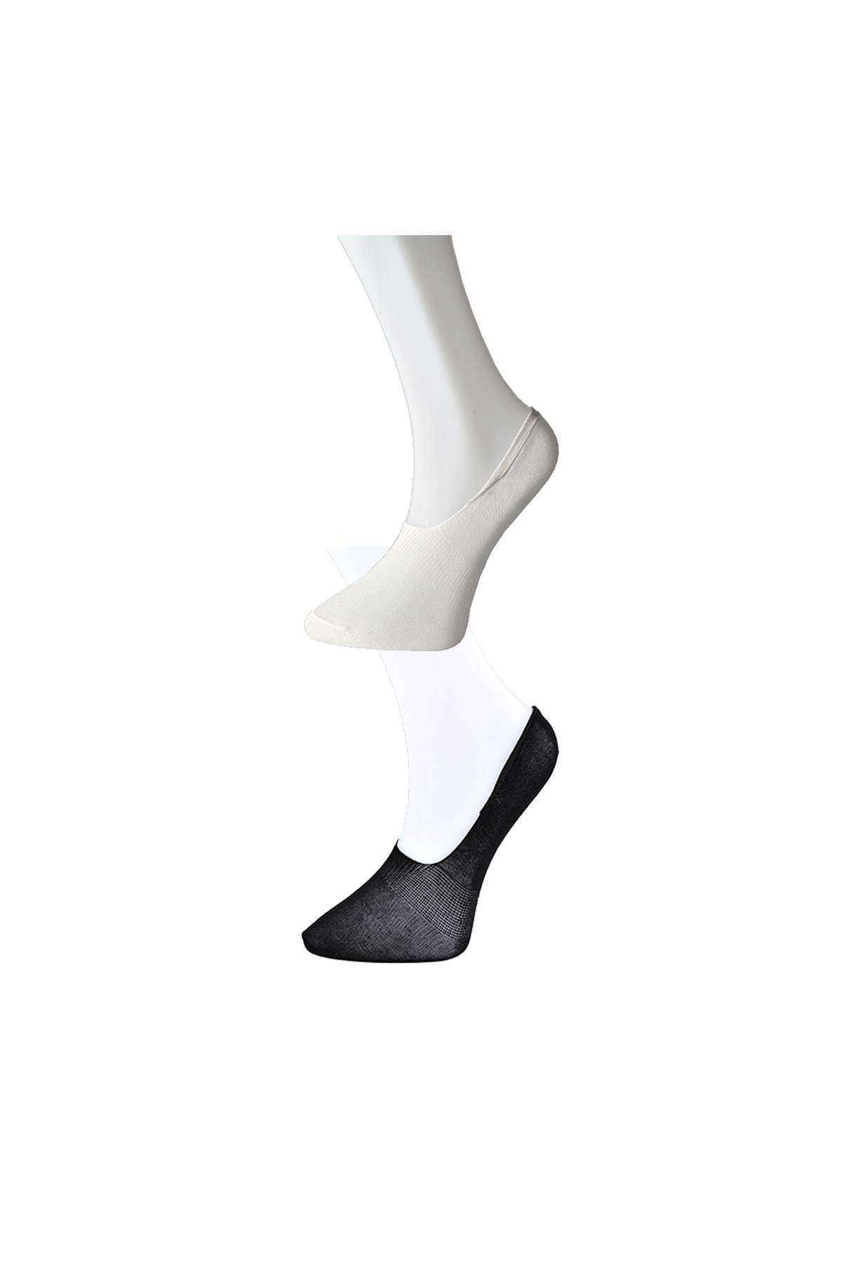 Black and White Women's Babet Socks 3 pairs