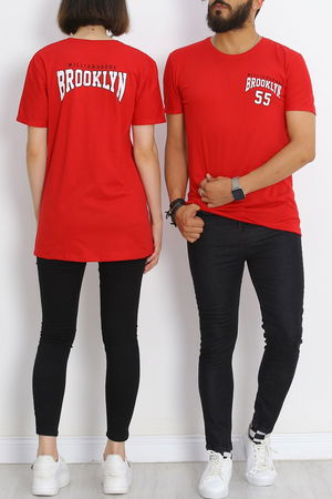 Printed T-shirt Red