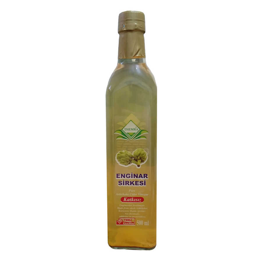 Artichoke Vinegar Glass Bottle 500 ML