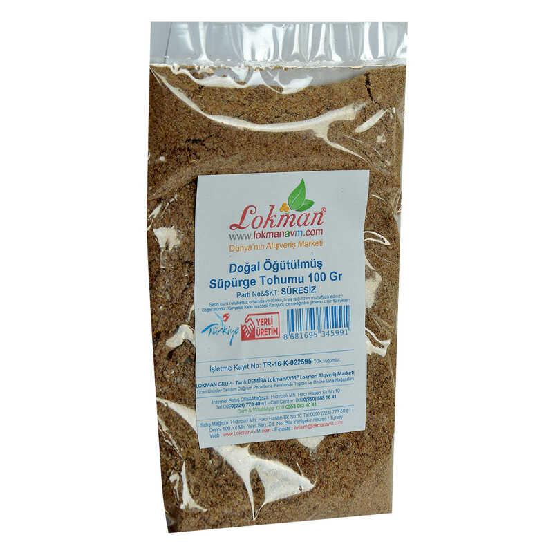 Broom Seed Natural Ground 100 Gr Package