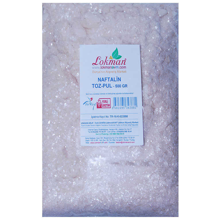 Naphthalene Powder Flakes 500 Gr Package