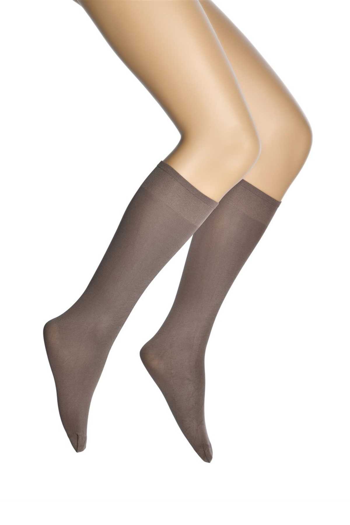 Micro 70 Knee High Women Socks Mink 86