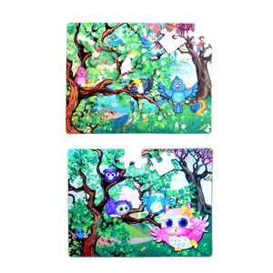 Owl 5+ Felt Jigsaw Puzzle - 5 Years Puzzle