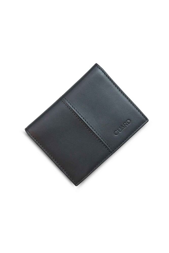 Matte Black Leather Men's Wallet