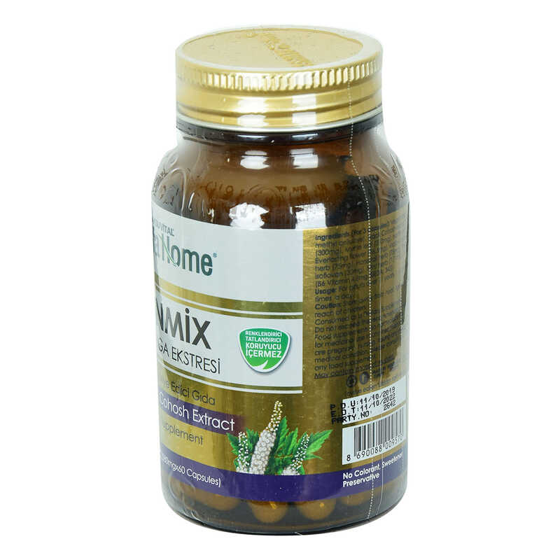 Shiffa Home Bynmix Simisifuga Extract Dietary Supplement 580 Mg x 60 Capsules