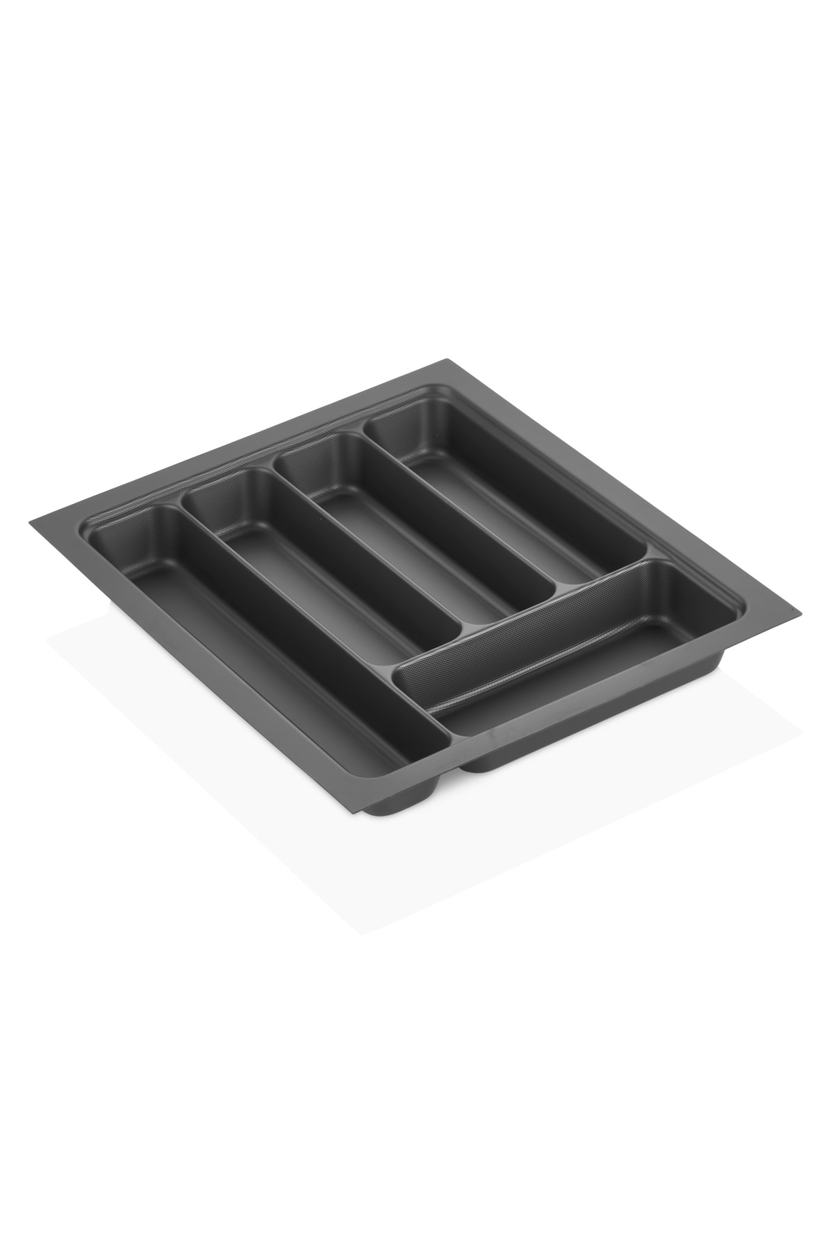 Tiny Anthracite 5 Compartment Spoon Holder 30x36 Cm Turk-ACERO-20376