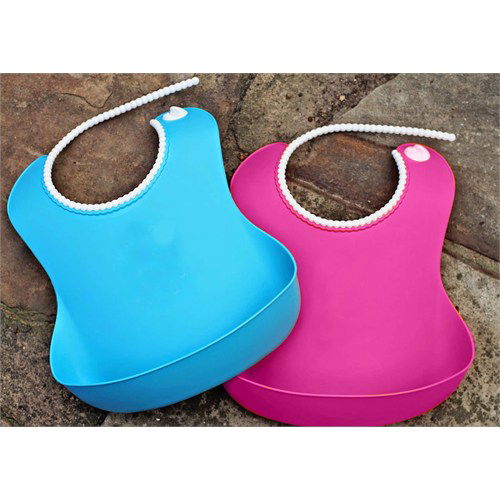 Pelikan Silicone Feeding Bib / Red