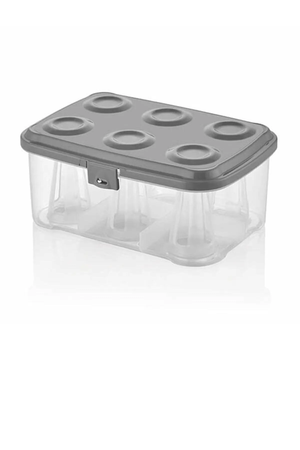 Tea Cup Carrying Container Apparatus 6 Compartments Turk-UR3370