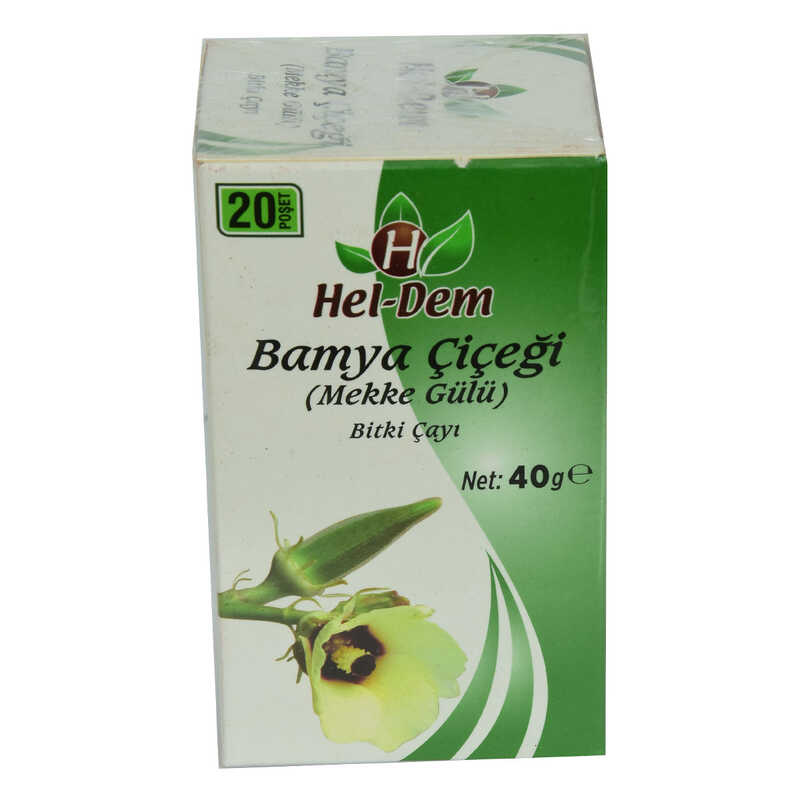 Okra Blossom Mecca Rose Herbal Tea 2 Gr x 20 x 20 Sachets 40 Gr