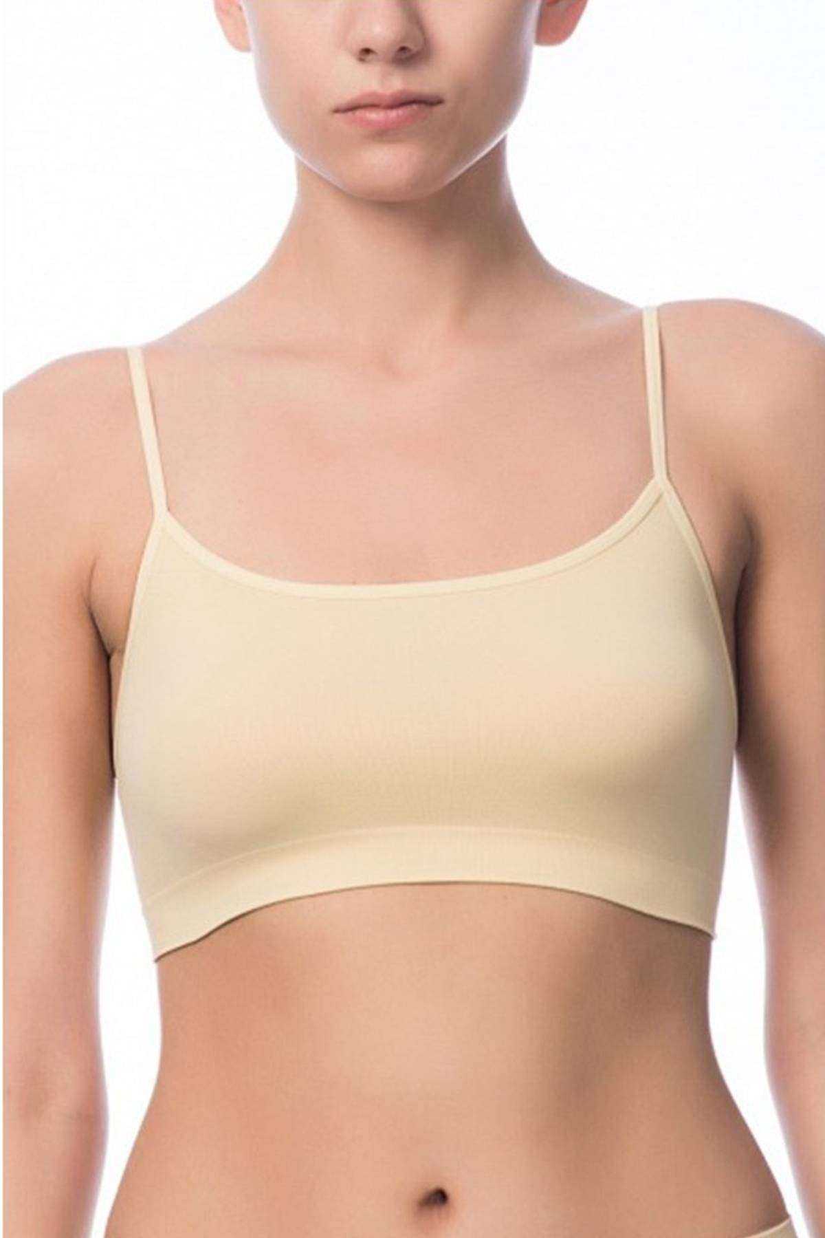 Elite Life Women's Thin Straps Seamless Skin Bustier 851