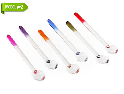 Glass Tea Spoon 12 Pcs