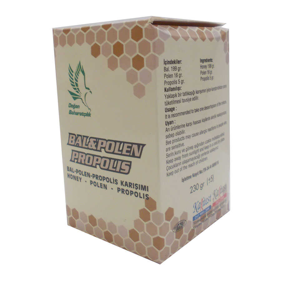 Honey Pollen Propolis Mix 230 Gr