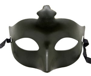 Khaki Green Color Masquerade Costume Party Venetian Prom Mask