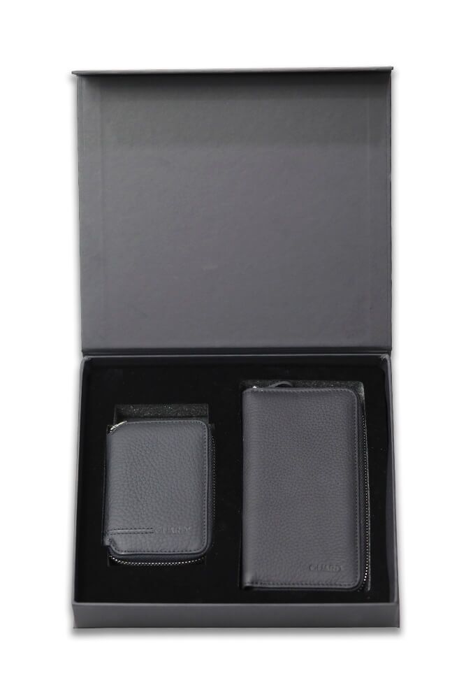 Gift Black Portfolio - Wallet Set