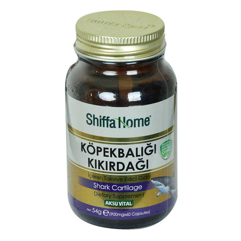 Shiffa Home Shark Cartilage Dietary Supplement 900 Mg x 60 Capsules