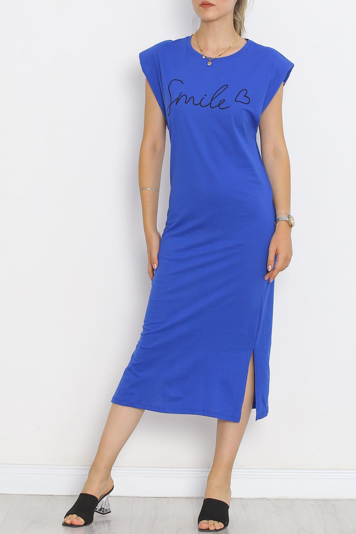 Wadded Single Jersey Dress Saks