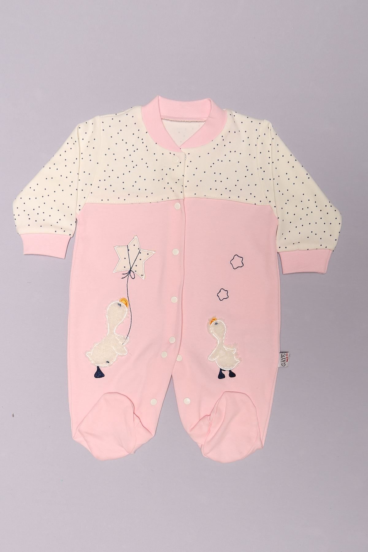 1-6 Month Baby Jumpsuit Pink