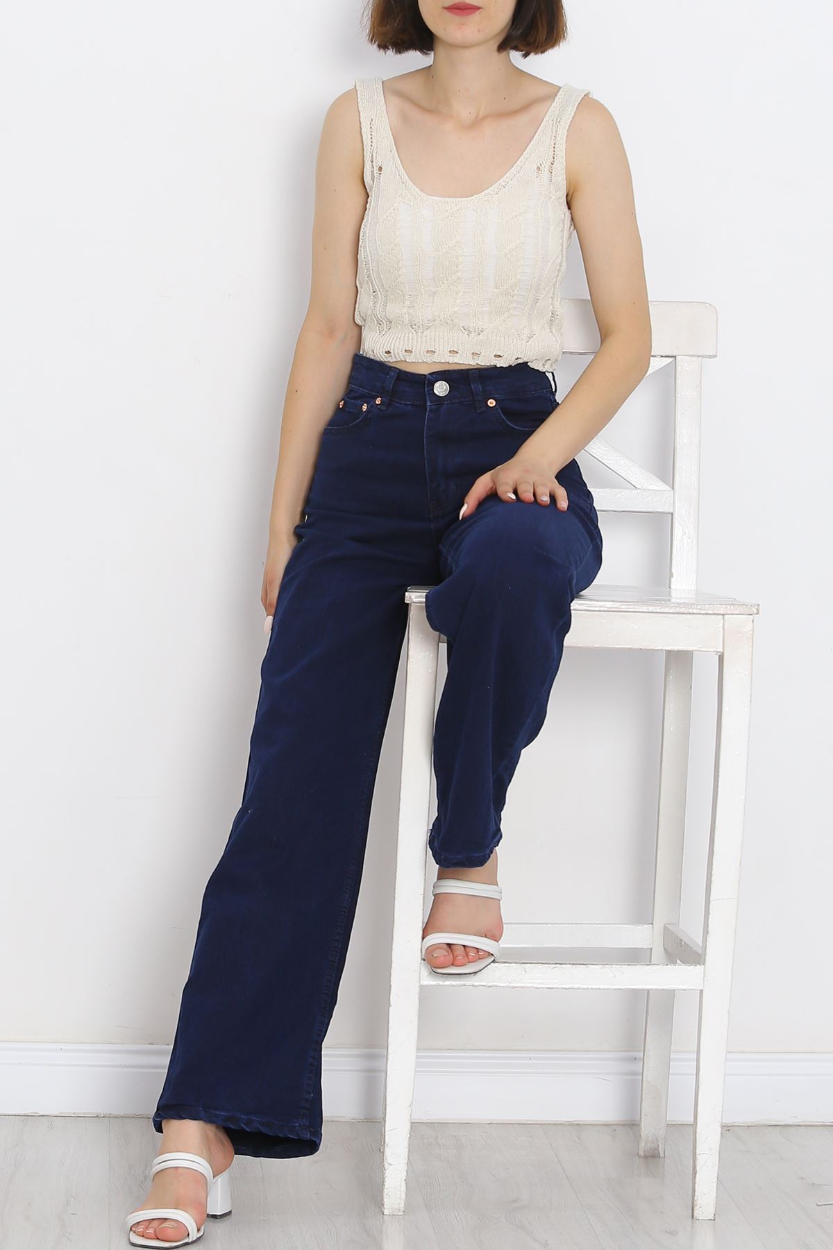 Palazzo Denim Pants Koyumavi