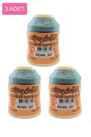 3 Pieces Altinbasak Oya and Lace Floss 20 gr - Turk - No: 357