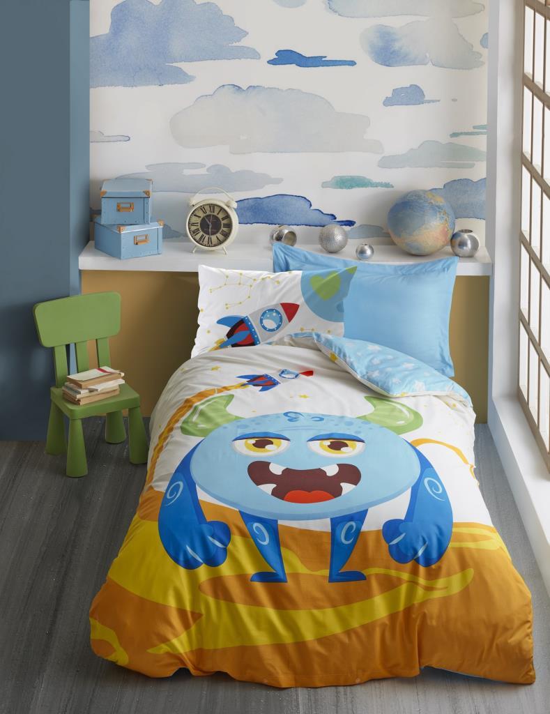 Giant Blue Ranforce Youth Duvet Cover Set