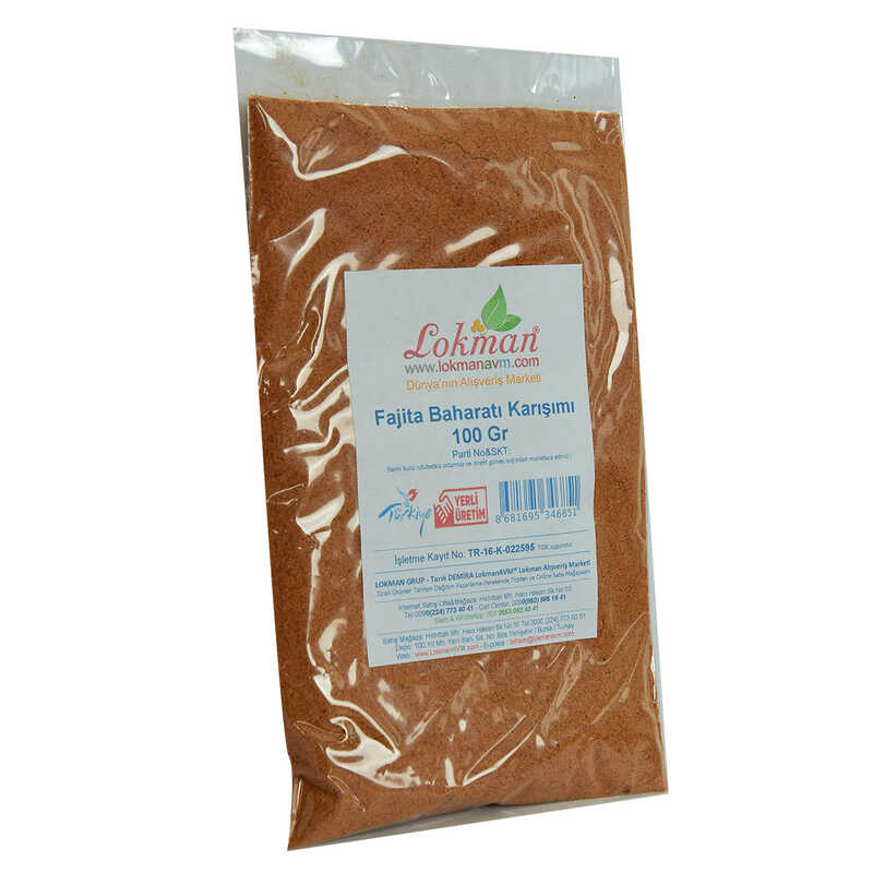 Fajita Seasoning Mix 100 Gr Package