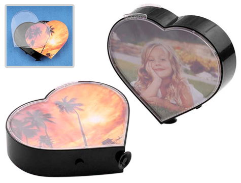 Heart Shaped Magic Rotating Photo Frame