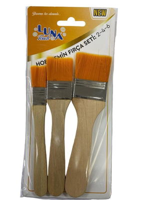 Luna Floor Brush Set 2-4-6 No 3 Piece