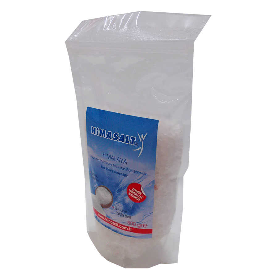 Edible Himalayan Crystal Pebble Rock Salt White 500 Gr