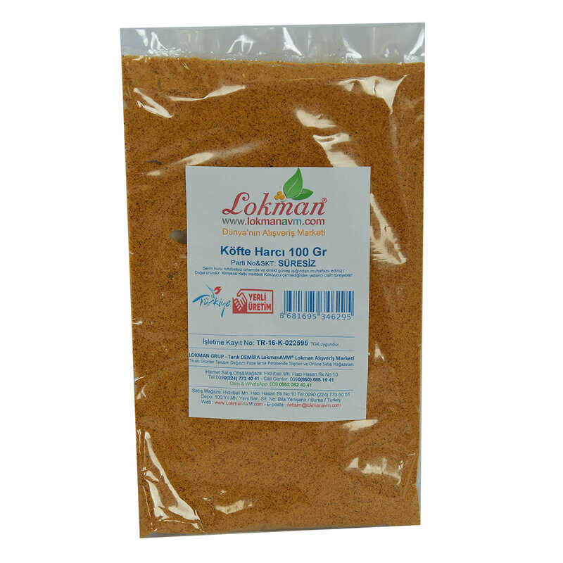 Meatball Spice Mix 100 Gr Package