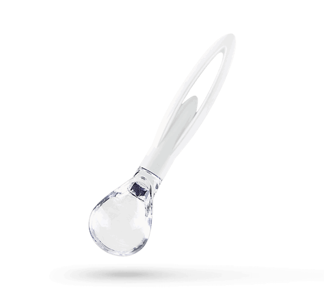 Ice Cream Spoon - Transparent Mica Tip