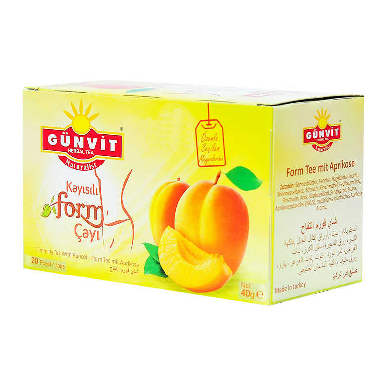 Apricot Form Tea 20 Sachets