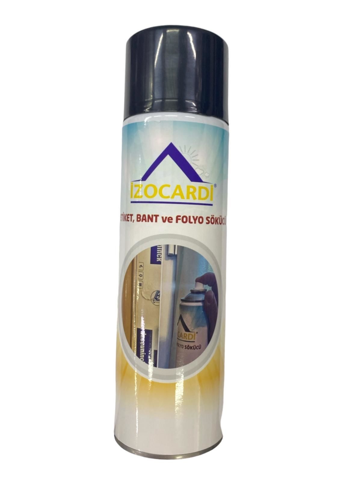 Izocardi Label Foil and Tape Remover Spray 500 ml