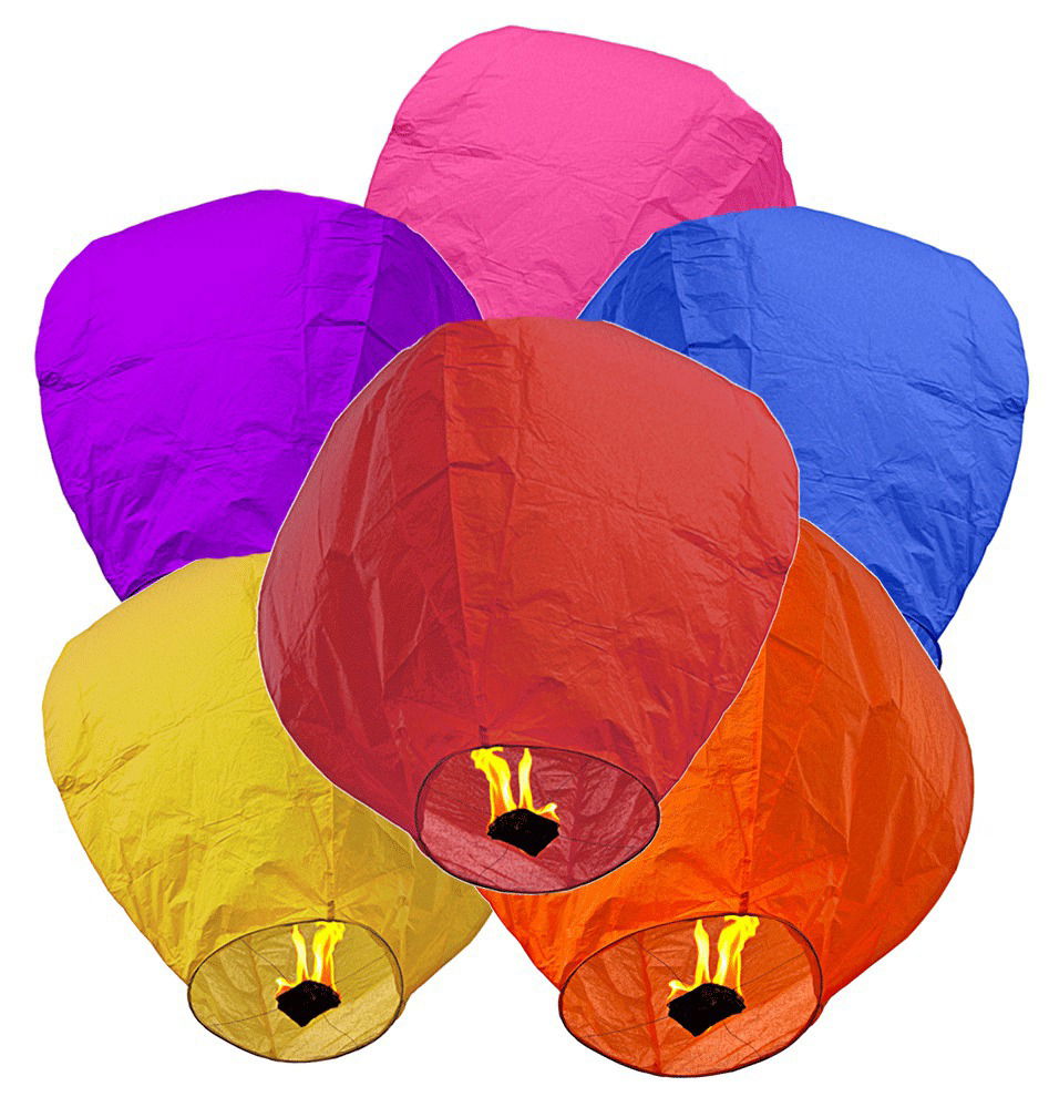 Wishing Lantern Balloon (10 Pieces)