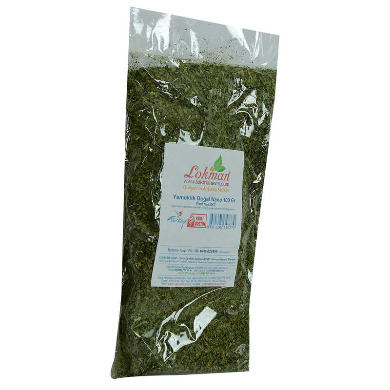 Mint Natural Edible 100 Gr Package