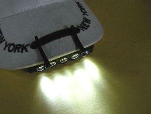 Hat Flashlight 5 Led