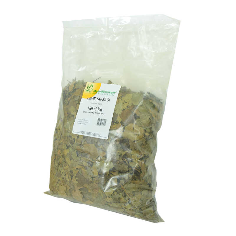 Walnut Leaves Natural 1000 Gr Package