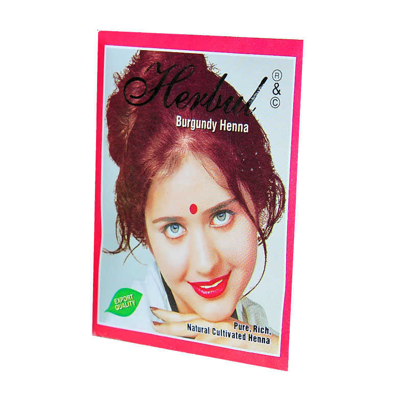 Red Indian Henna (Burgundy Henna) 10 Gr Package