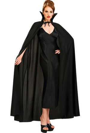 Halloween Cloak with Black Color Collar 120 cm