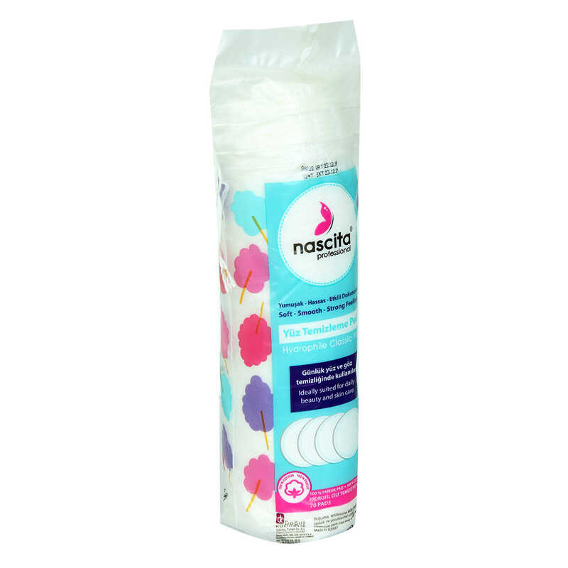 Face and Eye Cleansing Pad Cotton Round 70 Pack