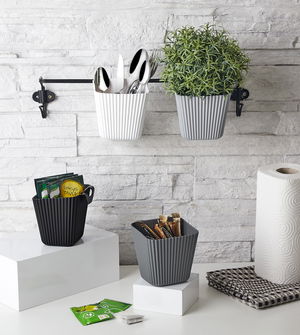 Wall Hanging Multipurpose Organizer - Flower Pot