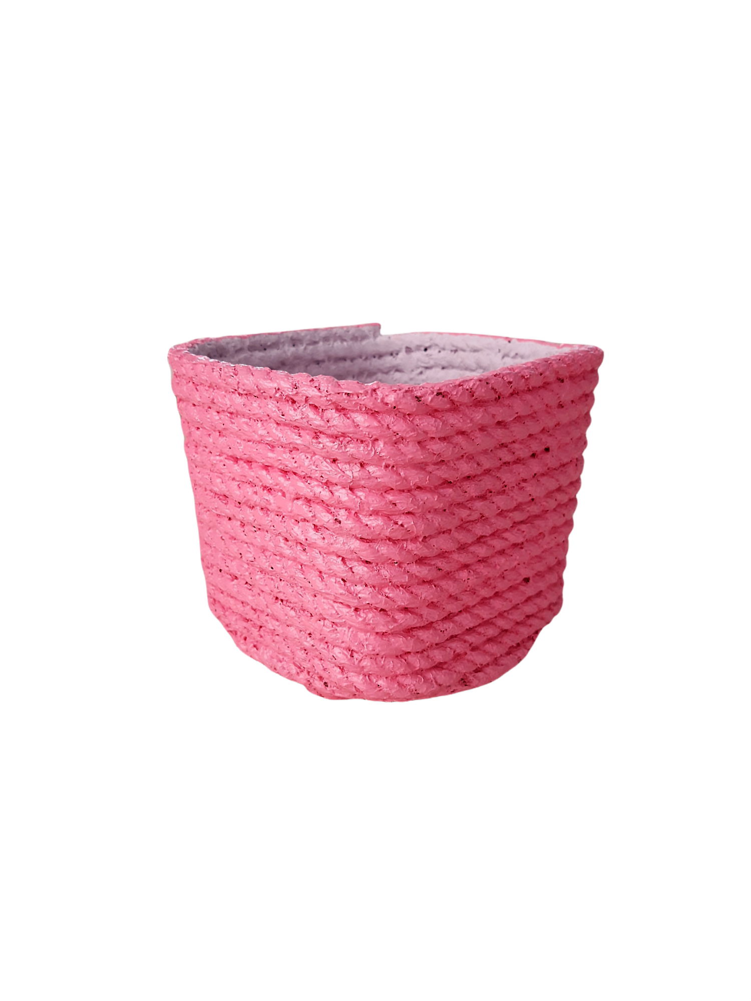 Pot Drainage Natural Jute Rope Rope Wire Mesh Model Pink 0.5LT