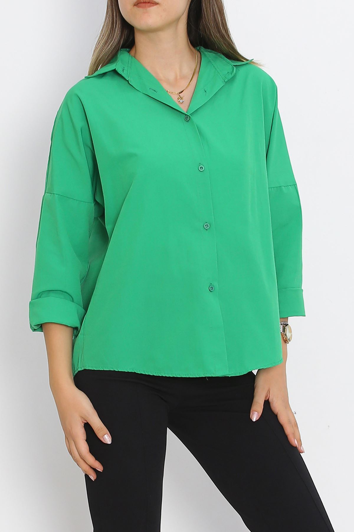 Oversize Shirt Green12