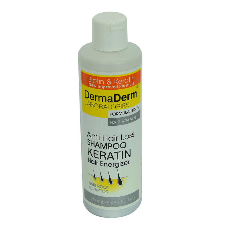 Keratin Biotin and Vitamin Shampoo Against Hair Loss 250 ML