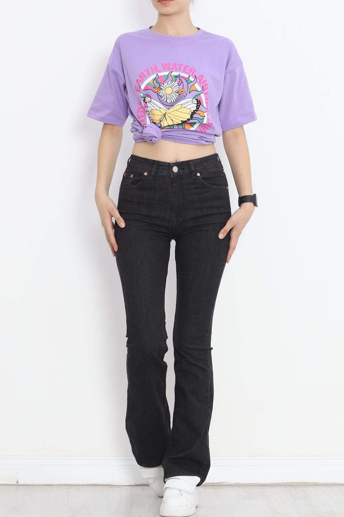 Flared Jeans Pants Koyufüme