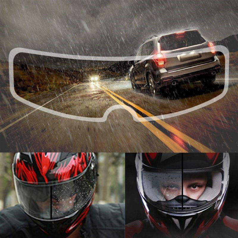 Helmet Rain Slider - Anti-fog Hydrophobic Film