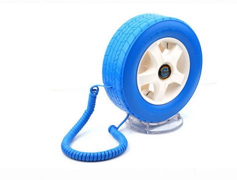 Wheel Shaped Telephone