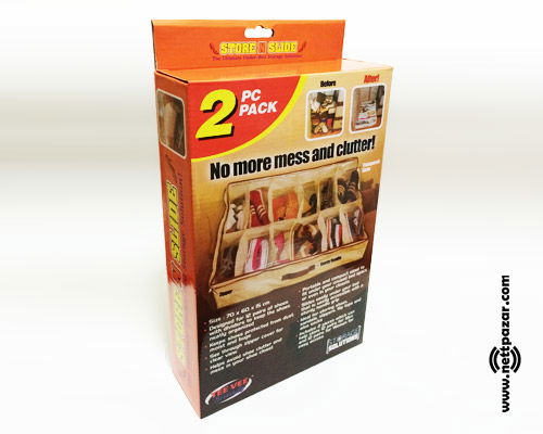 Store N Slide Shoe Storage Scrapper