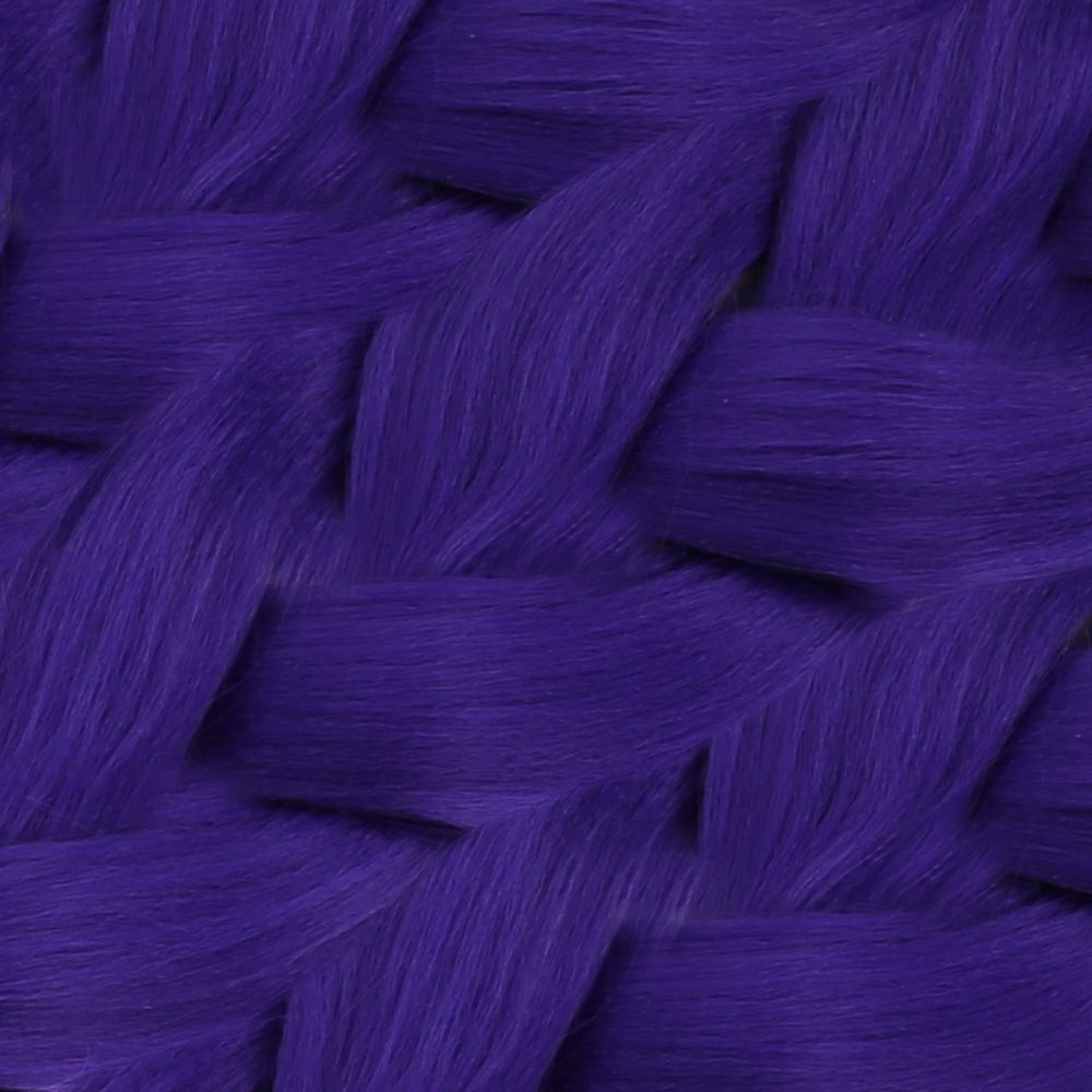 Synthetic Hair / Purple For Afro Braid And Rasta